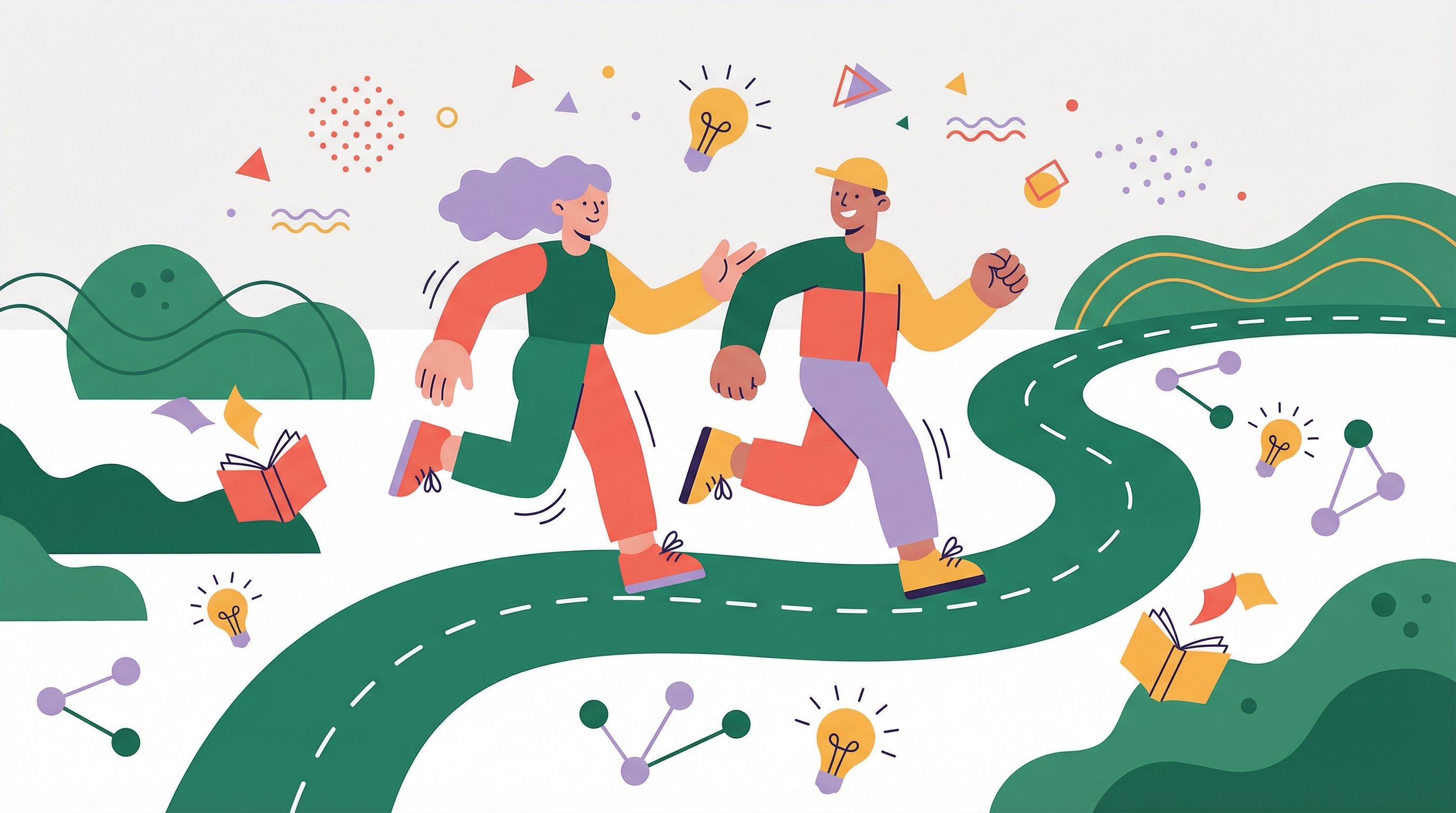 伴走 — 共に歩む